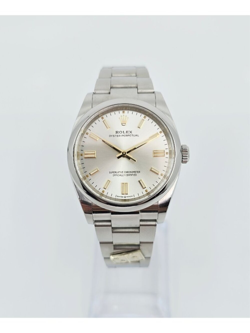Rolex 126000 Oyster Perpetual 36mm Dominos Pizza Mens Watch in Silver Steel 2020